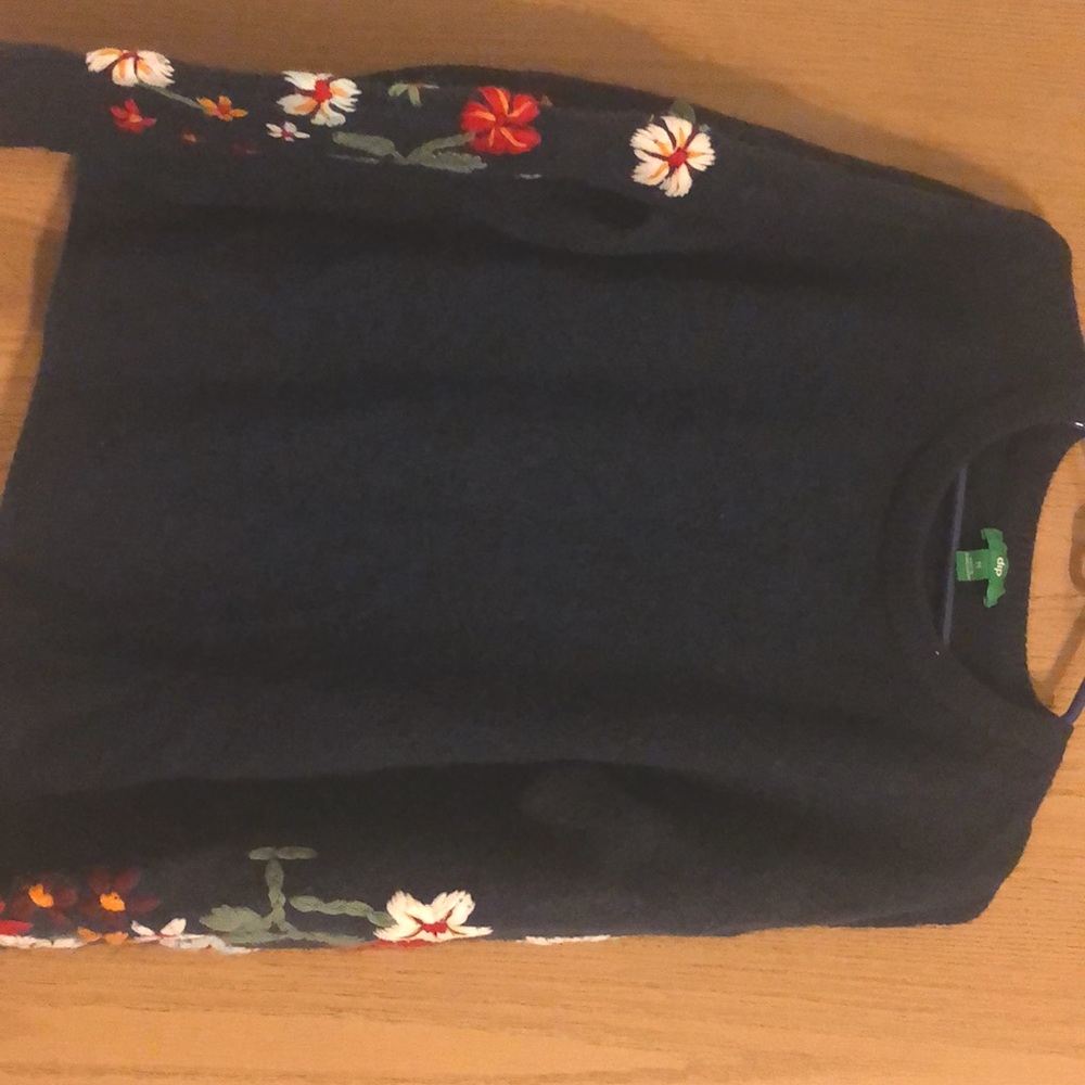 Navy blue sweater